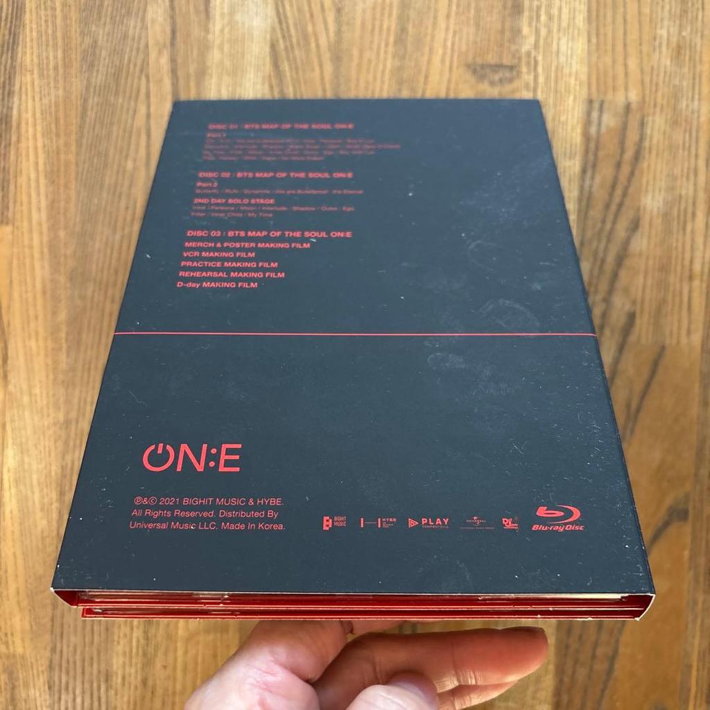 [USED] BTS MAP OF THE SOUL ON:E Blu-ray Jungkook