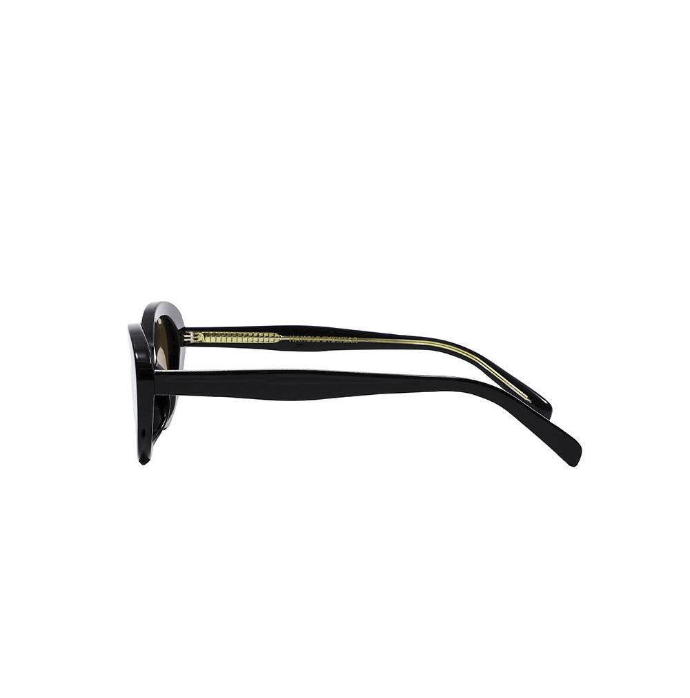 Hangeul Oval Sunglasses Brown