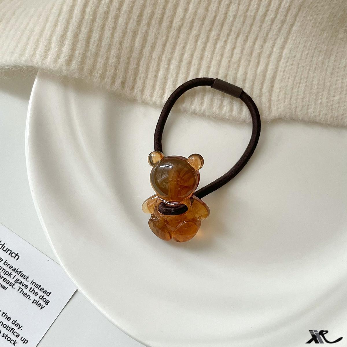 Chic Black Bow Hair Tie Accessory
