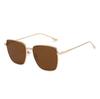 Fashion Women'S Square Sunglasses Two-Color Cute Blush Sunglasses European, American Trend Korean Version Of Avant-Garde Versatile Glasses