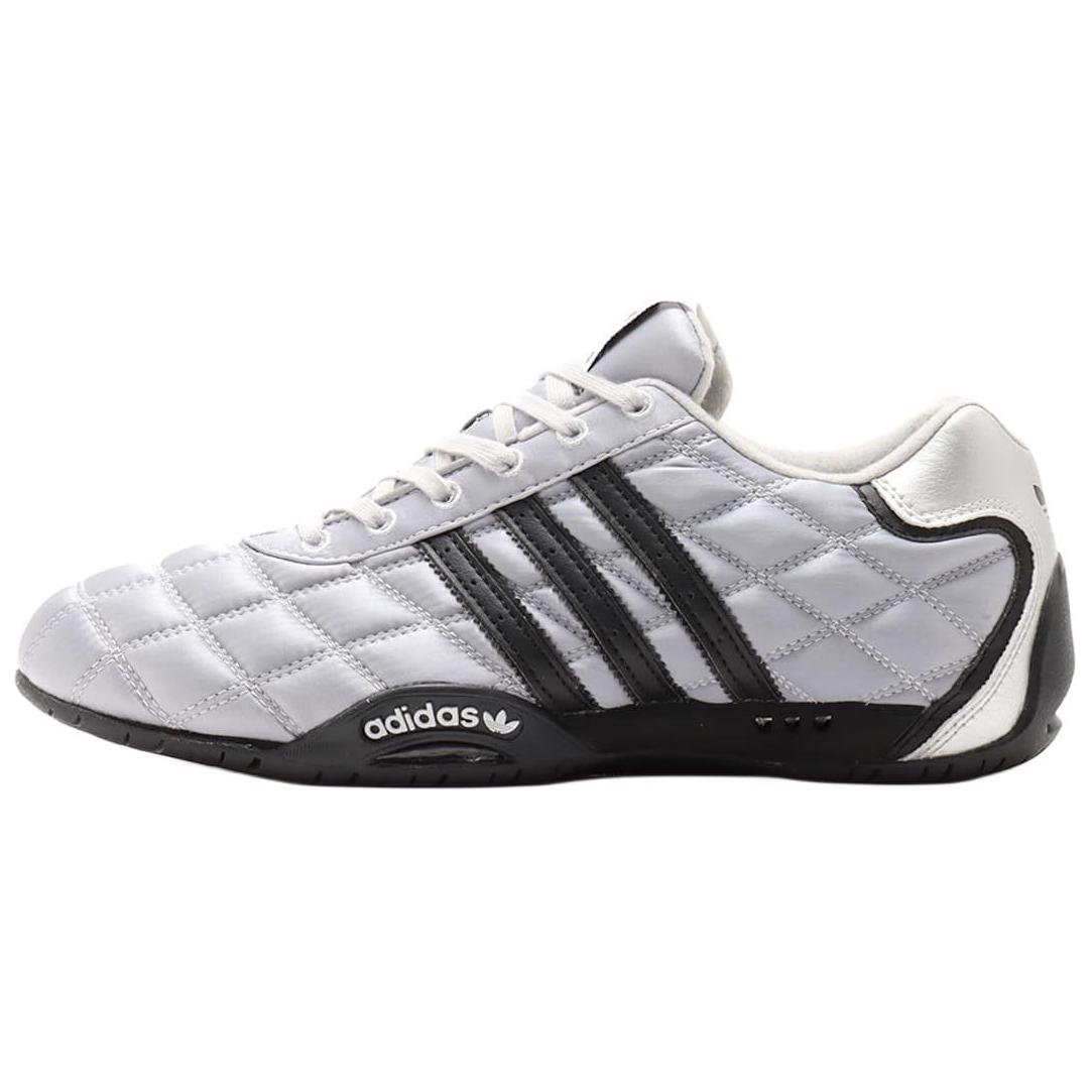 

Adidas Adi Racer Low Серебристый металлик Черный Женские кроссовки Основной черный Серый два JS0284 36