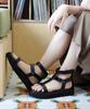 Cesti Aerie Gladi Urban Sandals (Black)