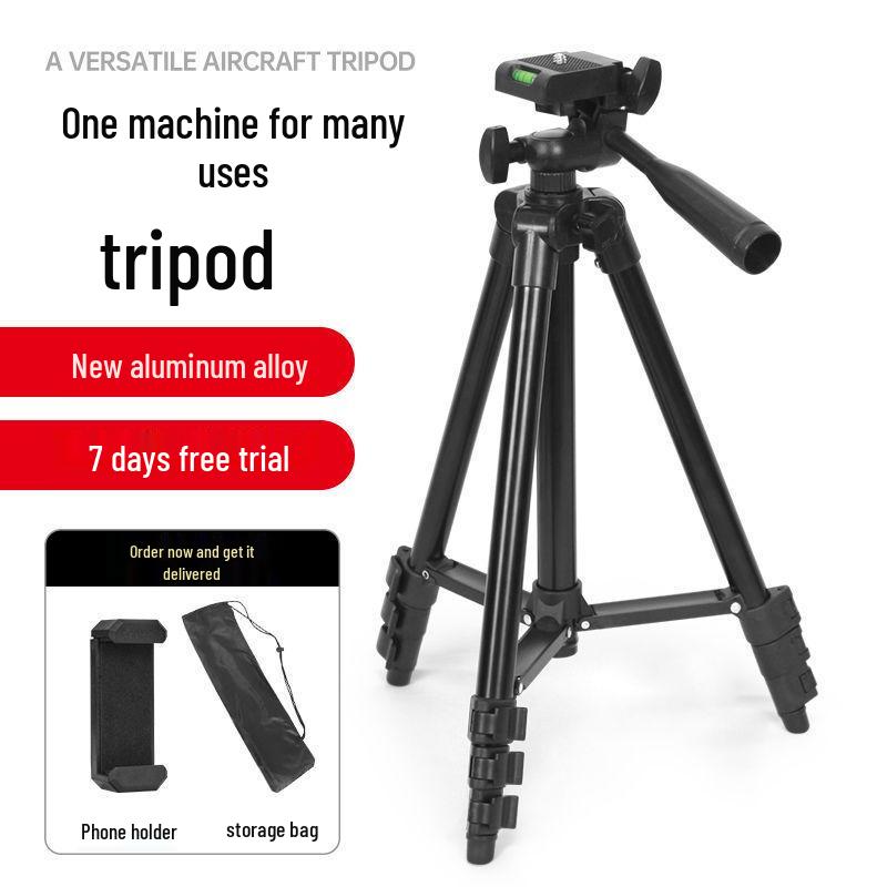 Douyin Popular Night Fishing Light Tripod with Universal Ball Head