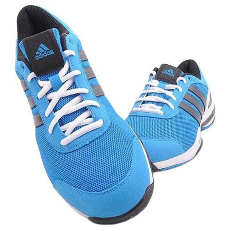 Adidas Rally Oop Fashion Comfortable Non-Slip Durable Low-Top Tennis Shoes Men Sneakers Blue M17857
