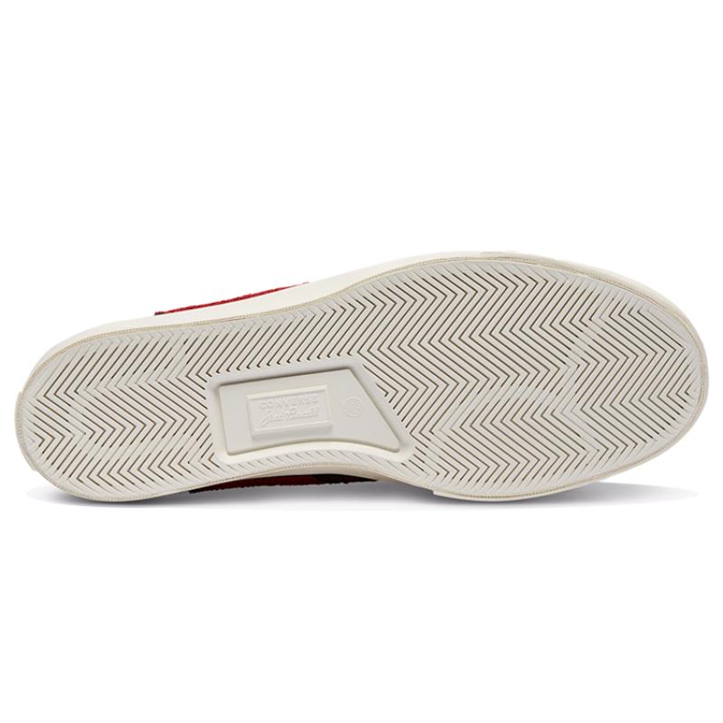 Converse Jack Purcell Rally Open Mouth Low-Top Skate Shoes Unisex Red and Black