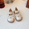 Mädchen Lolita Lederschuhe süße Prinzessin Schuhe 2025 Frühling und Herbst neu Schleife ausländischer Stil Einzelne Schuhe Mädchen Auftrittsschuhe