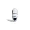 Adidas Neo Grand Court Velcro Casual Low-Top Skate Shoes Baby Sneakers White H02290
