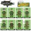 Le Yi 87008 Small Particle Military Special Forces Building Block Minifigures.
