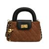 Lingge Chain Bag Women's 2025 New Autumn Retro Fashion Handbag Niche Commuter One-shoulder Crossbody Bag