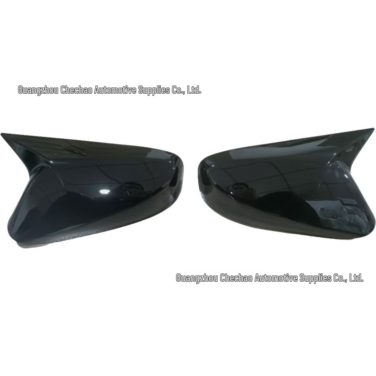 Carbon Fiber Pattern Horn-Shaped Rearview Mirror Cover for 2011-2021 Hyundai Elantra