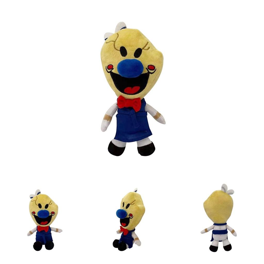 Entzückendes 25cm Eiskugel-Stäbchen Plüschtier Super Weich Gefüllt Cartoon Horrorfigur