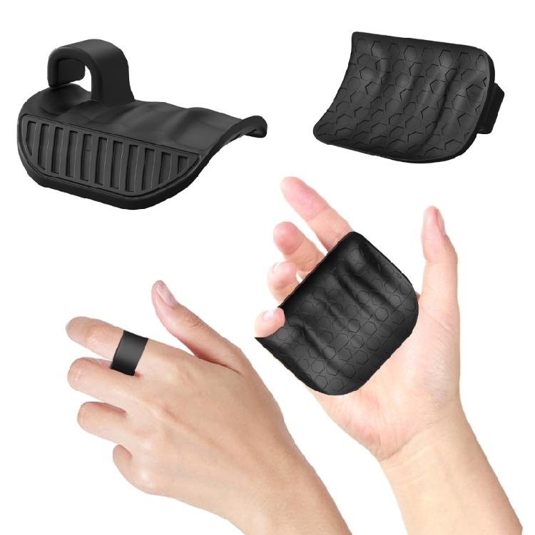 Dumbbell Fitness Gripper Gloves Silicone Hand Gripper Weight Lifting Grip Sports Gym Gloves Grip Strengthener