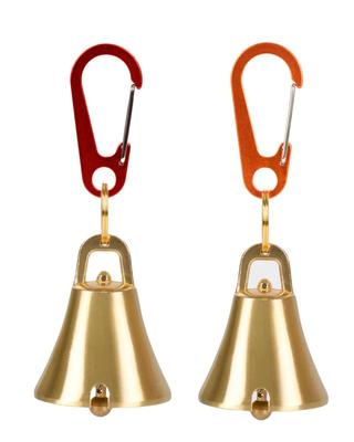 Sino de Urso de Latão com Silenciador da Professional Loud Bear Perfeito para e Colheita de Vegetais Selvagens [Recomendado para Montanhistas] Sino, Trekking, Caminhada,
