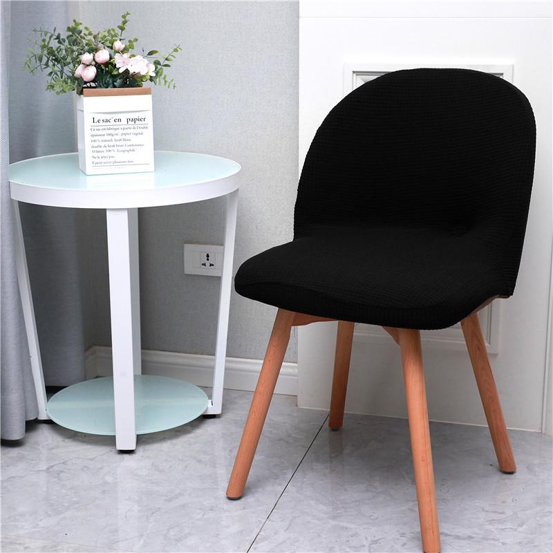 Curved Low Back Chair Cover Special European Elastic Hotel Restaurant Restaurant Home Chair Cover Banquet