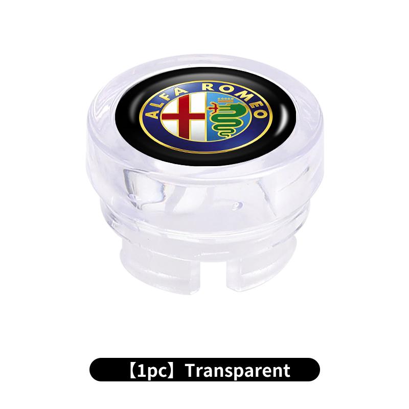Car Cigarette Lighter Cover Dustproof Plug Decoration Cap For Alfa Romeo 159 Giulietta Giulia 147 Mito 156 159 166 GT Stelvio