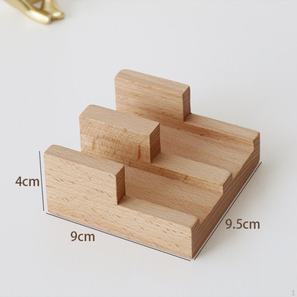 Wood Sushi Holder Display Stand Decorative Novelty Kitchen Gadget Platter Rack for Tabletop Party