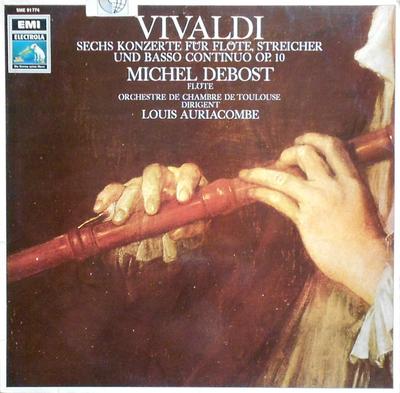 LP Schallplatte VIVALDI MICHEL DEBOST ORCHESTRE D Sechs Konzerte Für Flöte Streicher SME91774 EMI ELECTROLA Deutschland Klassisch Gebraucht