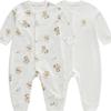 RABY Newborn Pure Cotton Romper Set (2-Pack)