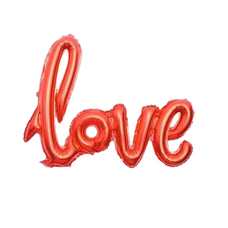 

108 см воздушный шар из фольги с надписью «LOVE» для свадьбы, дня Святого Валентина, юбилея, дня рождения, украшения, чашка для шампанского, реквизит для фотобудки