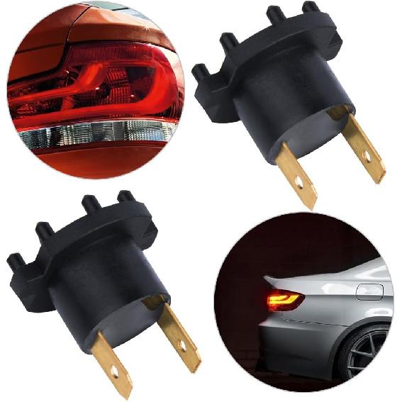 2 pcs Headlight Socket Bulb Holder B28V510A3 for 3/5 /323, ER6-F 2012/2015, SL1000 2001/2005