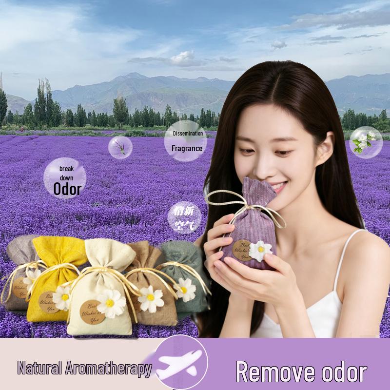 Scented Sachet: Home & Car Freshener with Small Flower Design
