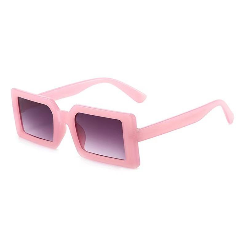 Rectangle Small Frame Retro Sunglasses Women'S Trend Glasses Men'S Sunglasses