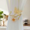 Trendy Roztomilé Květiny Popruhy na Závěsy Nastavitelné Ručně Vyráběné Podvazky na Závěsy Kovové Spony na Závěsy