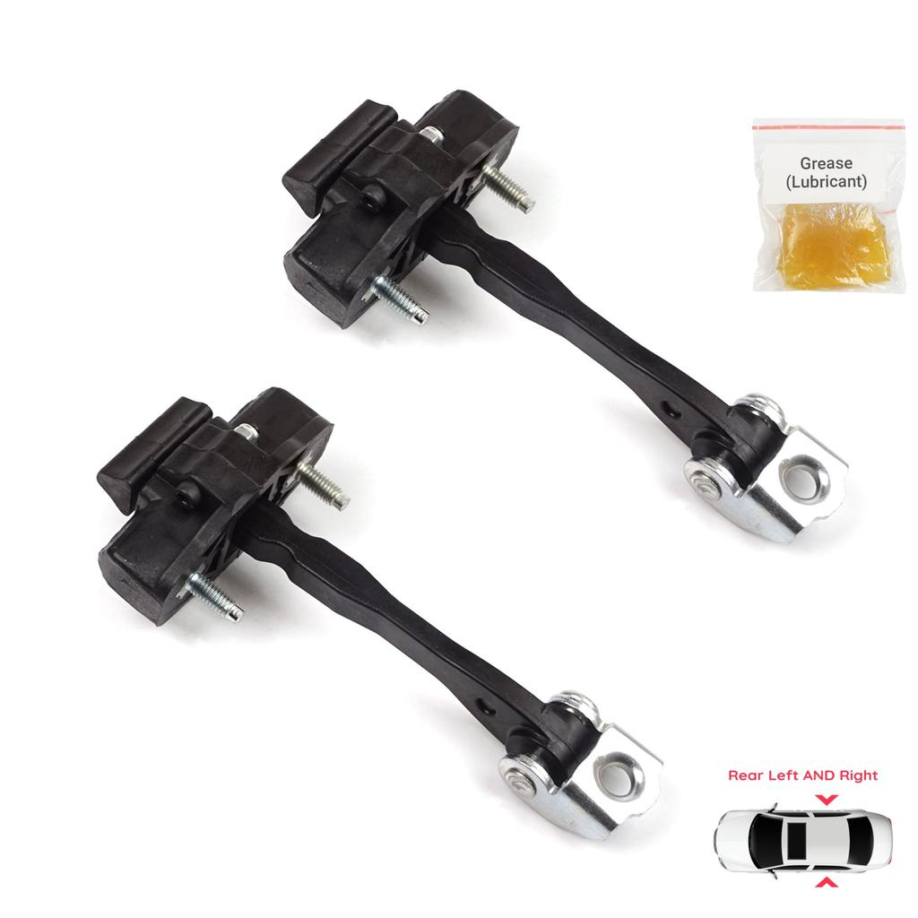 EDP1278-1 2 Pieces Rear Door Hinge Stop Check Strap Limiter for Fiat Bravo 198 Lancia Delta MK3 844 2008-2014 51805582