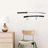 Fashionable Swords Hanger Bracket Rack with Mounting Hardware Supports Various Swords 2 Pack Supplies for Home Use