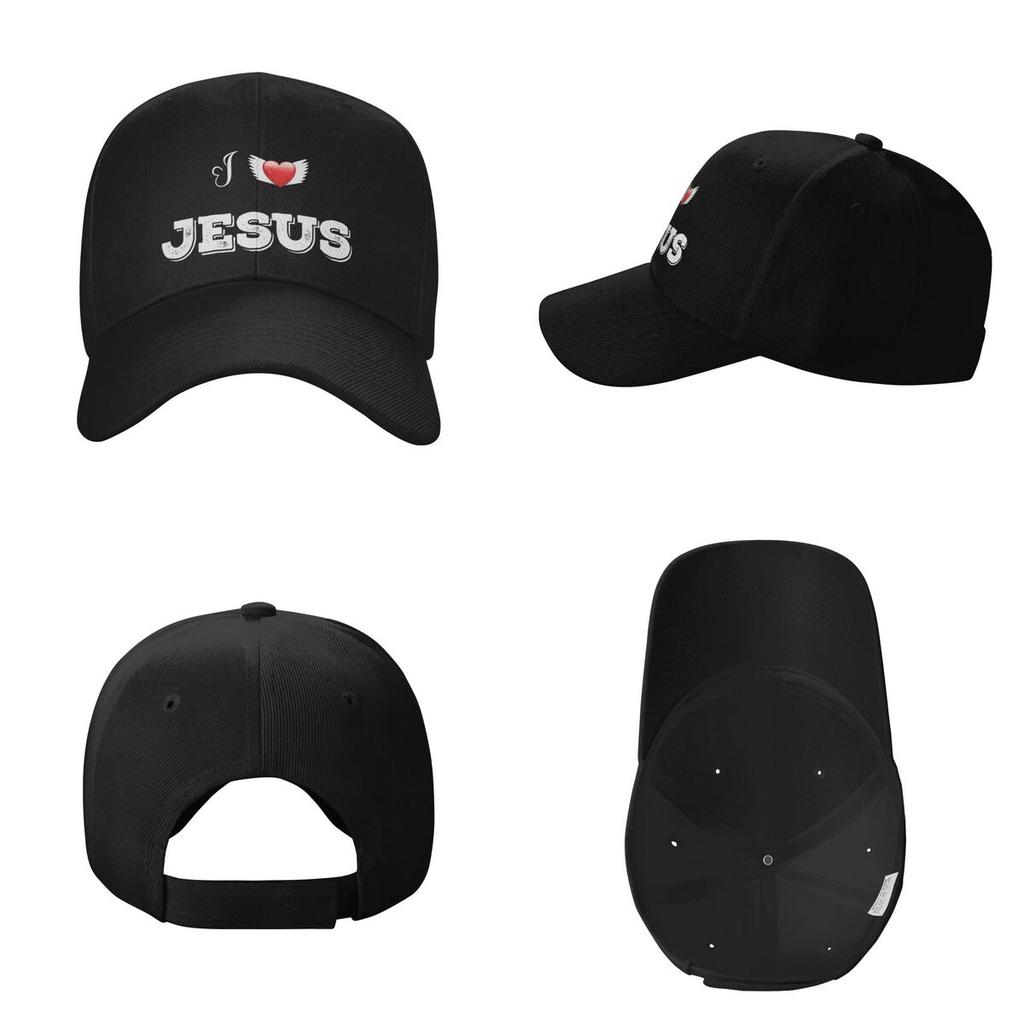 I Love Jesus God Cross Print Baseball Caps Fashion Men Women Hats Casual Cap Sports Baseball Hat Casquette