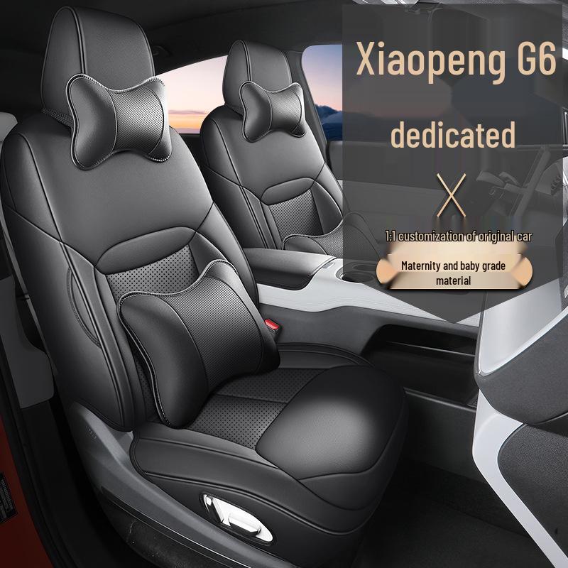 XPENG G6 2023 Leather Car Seat Covers: All-Season, Full Coverage for Electric Models