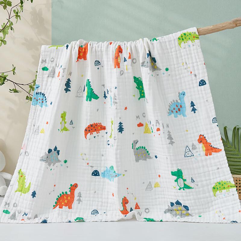 

Junbie Kids Dinosaur Blanket Bath Towel 110 x 110 cm