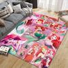1 Stück Disney Cartoon-Figuren Muster Teppich Läufer Rutschfester Teppich Handwaschbar Fußmatte Geeignet für Wohnzimmer Schlafzimmer Heimdekoration