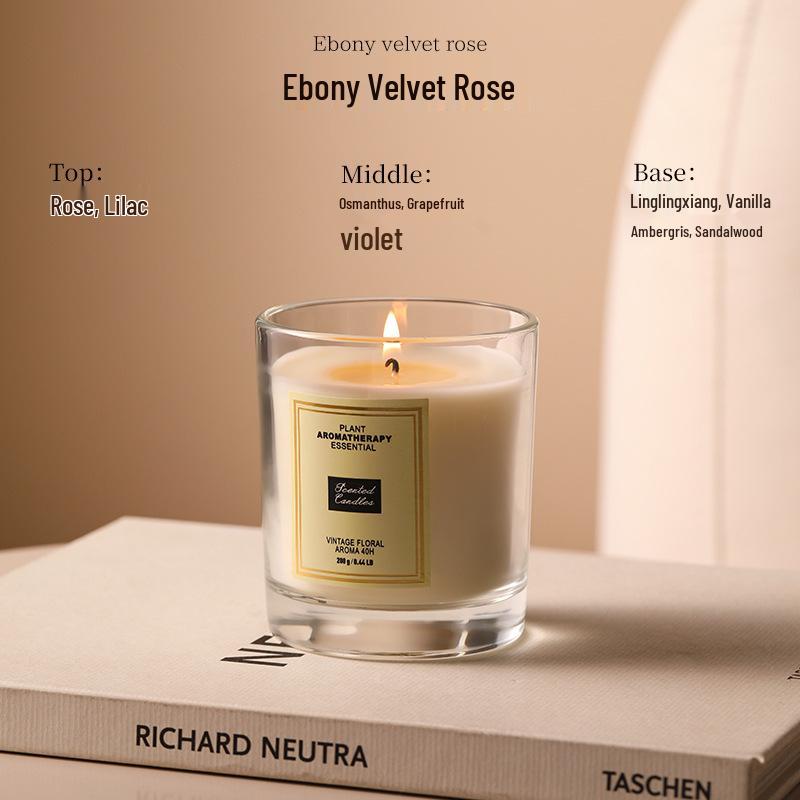 Aroma Candle: Luxurious Soy Wax Gift for Birthdays & Weddings, Long-Lasting Indoor Fragrance, Customizable.