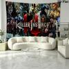 KILLER INSTINCT Wall Tapestry Aesthetic Wall Hanging Printed Fabric Blanket Decorative Tapestries for Bedroom Living Room Home Decor