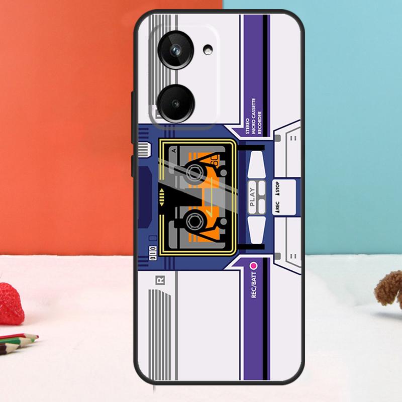 Retro Cassette Tape For Realme 15 Pro 10 11 12 13 14 Pro Plus GT6 GT7 C65 C67 C63 C61 C55 C51 C53 C35 C75 Case