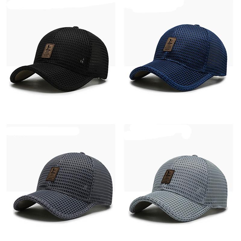 Herren Damen Mesh Atmungsaktive Baseball Sport Cap Sonnenschutz Trucker Sonnenhut