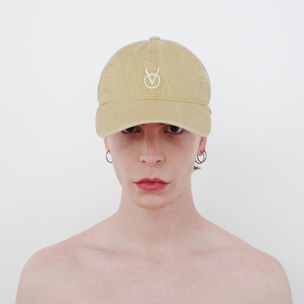 Binseumokeu Washed Lime Ball Cap [Low Fit]