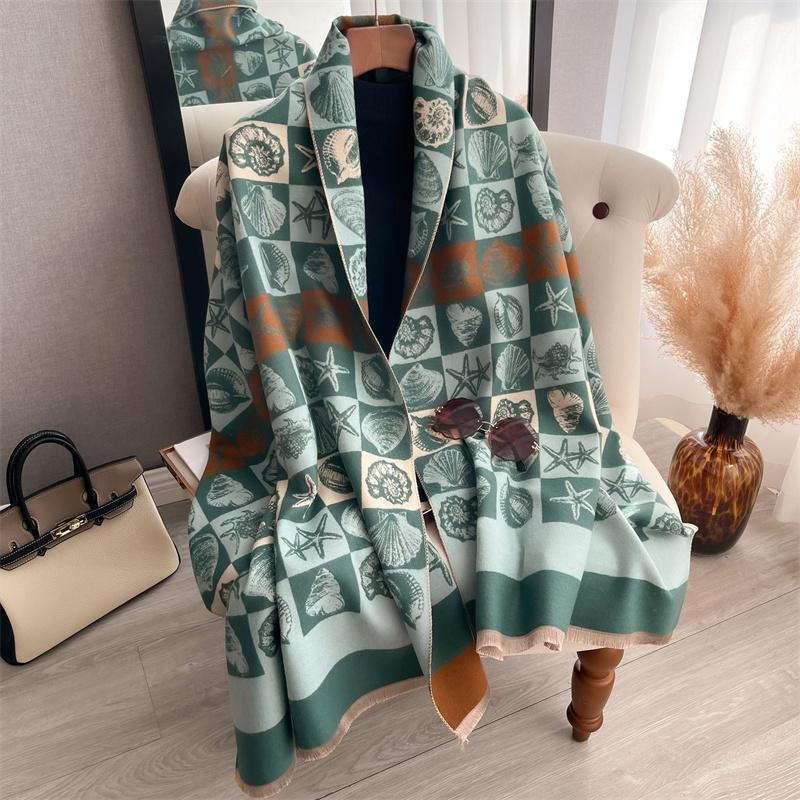 Cashmere Scarf for Women Thick Warm Winter Blanket Brand Female Luxury Quality Shawl Wrap Bufanda Poncho Echarpe Pashmina