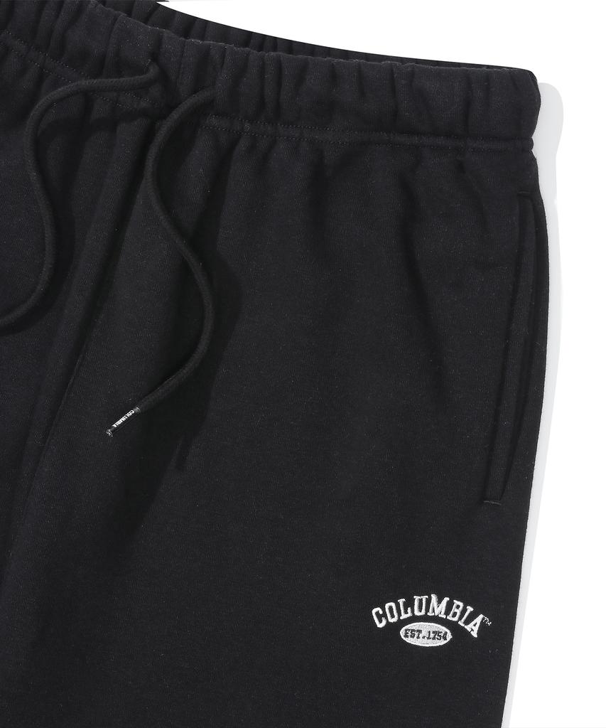 COLUMBIA UNIVERSITY Cu Arch Logo Regular-Fit Fleece Jogger Pants Black