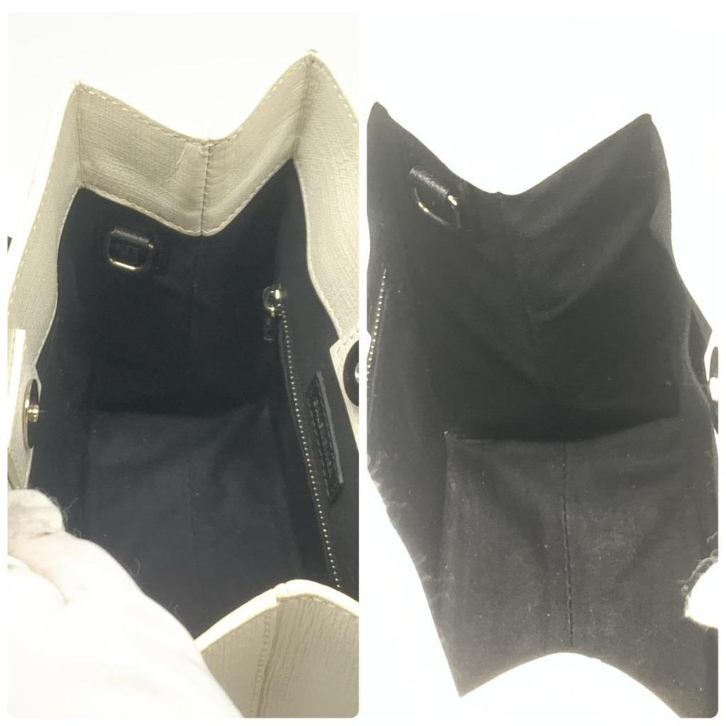 BALENCIAGA Aoyama Limited Shopping Tote Bag XXS Handbag Shoulder Calfskin Leather White Black 2WAY Logo Print Unisex Women's Men's