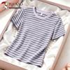 TUCANO Women's Striped Short Sleeve T-Shirt