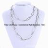 Bold Metal Fish Scale Necklace with European and American Flair