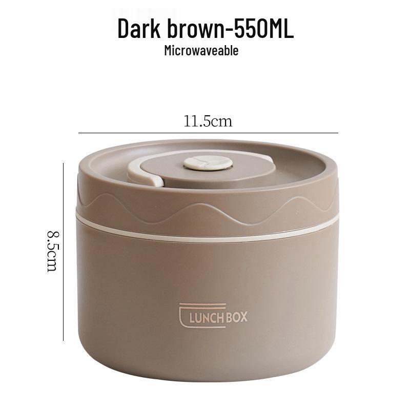 304 Stainless Steel Multi-layer Insulated Bento Box for Home or Office - Portable Single-Person Lunch Container