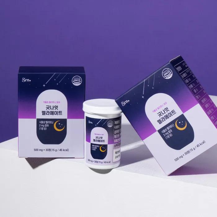 Good Night Melamate with Plant Melatonin (30 Tablets)