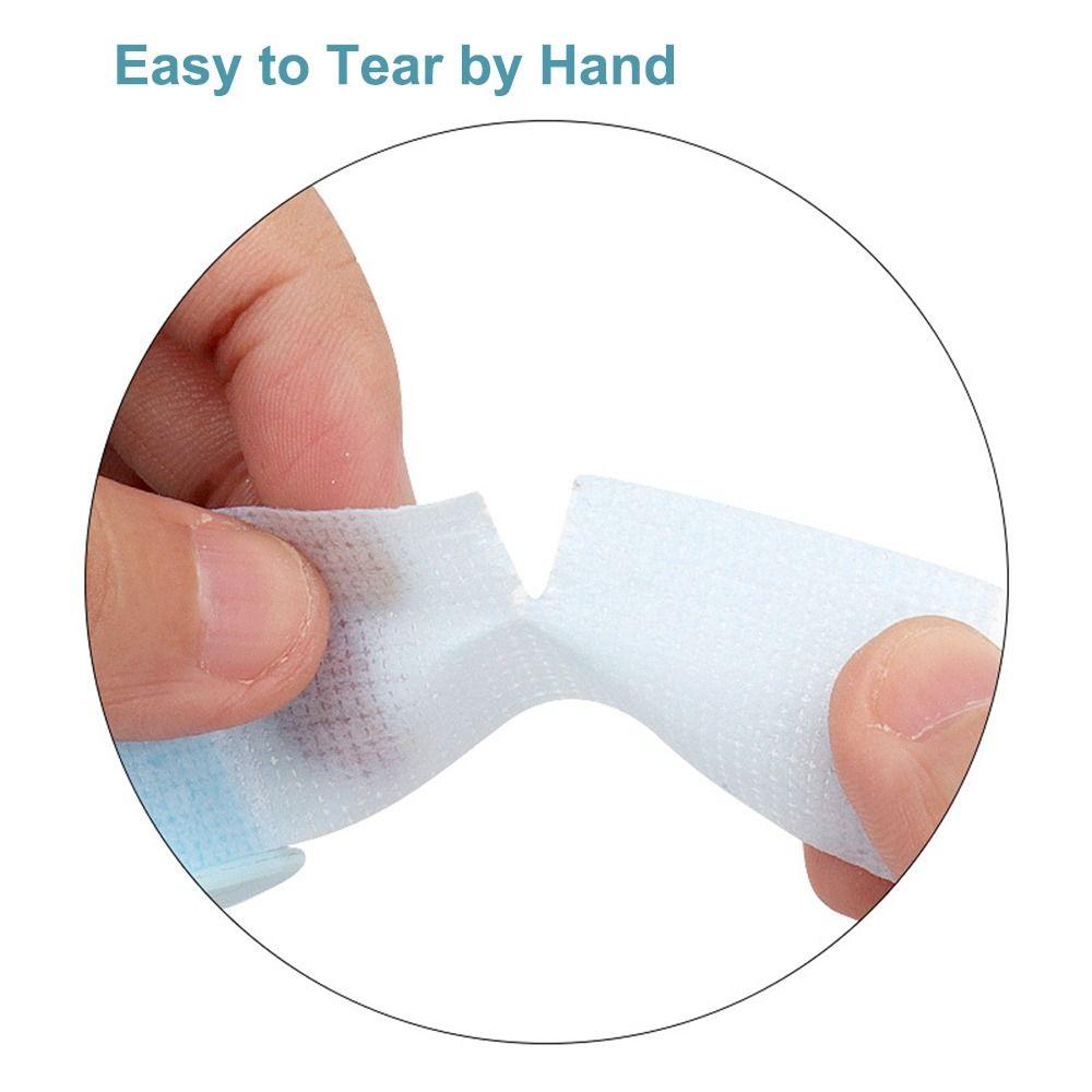 2 Rolls Non-woven Makeup Lash Tape Pain-Free Removal Eyelash Tapes  for Grafting False Eyelash Patch