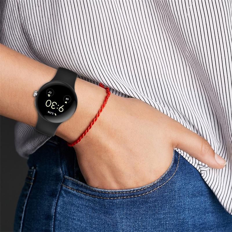 Silikónový remienok pre Google Pixel Watch 3 41mm 45mm Náhradný športový náramok Correa pre Google Pixel Watch 2 3 Príslušenstvo k remienku