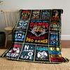 Gaming-Themed Blanket Design for All Seasons Blanket Lunch Break Throw Gift