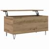 Coffee Table Artisan Oak 90 X 44.5 X 45 Cm Wood Based Material
