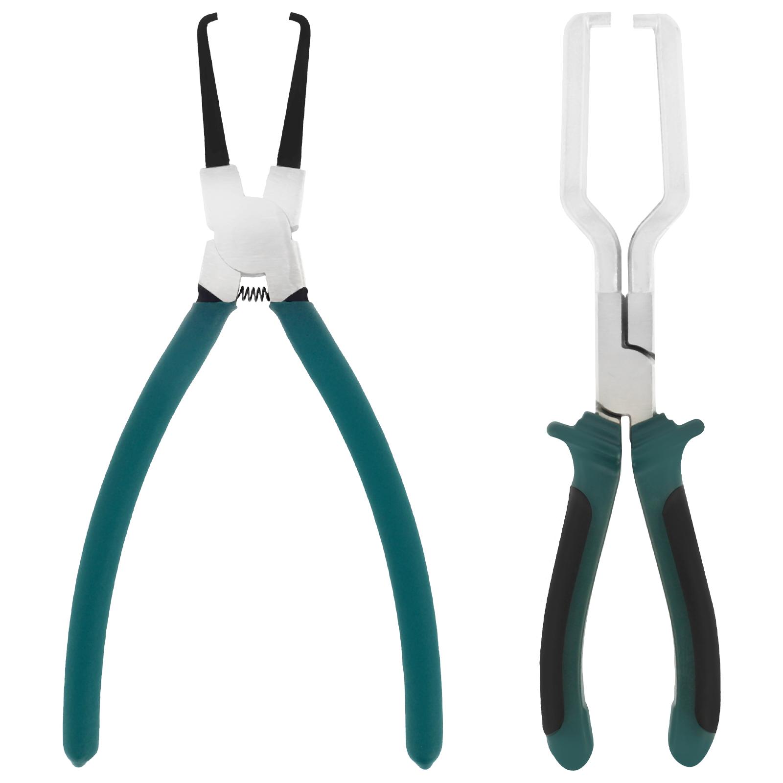 

2 Pcs Electrical Disconnect Pliers 9 Inches Fuel Line Pliers Universal Automotive Electrical Connector Disconnect Pliers